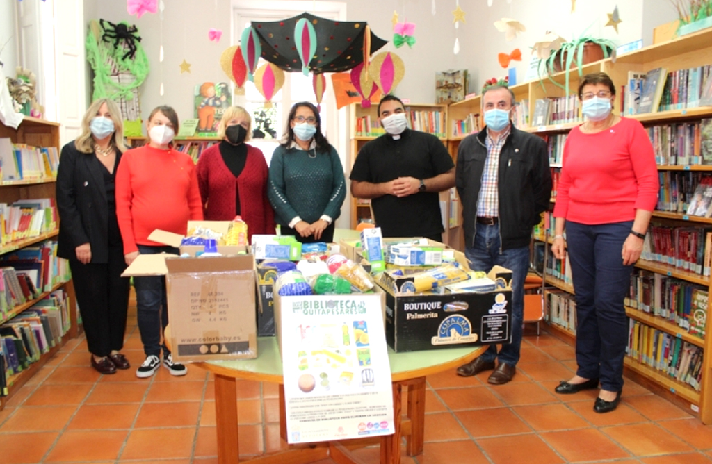La Biblioteca Municipal, solidaria con los más necesitados